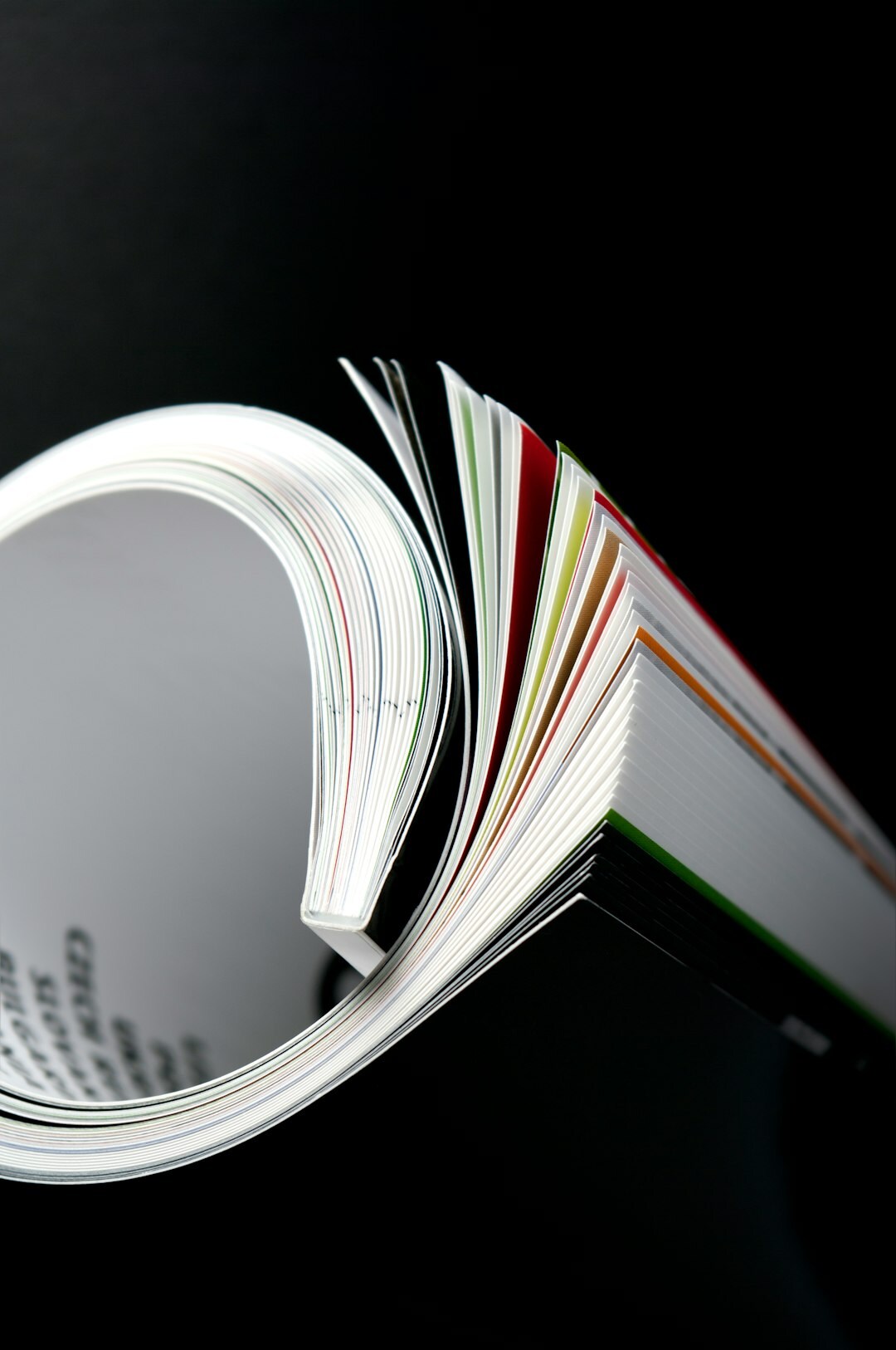 book pages turning